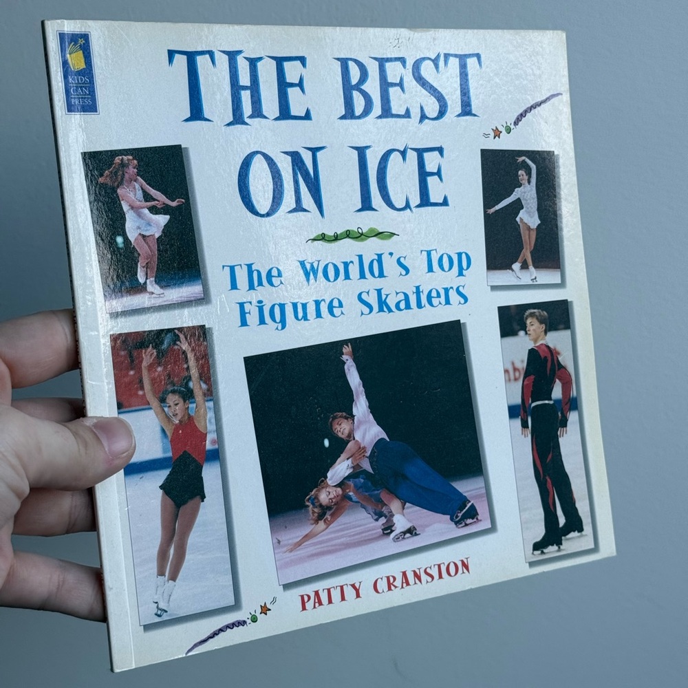 Vintage The Best on Ice Worlds Best Children’s Figure Skating Skaters Book